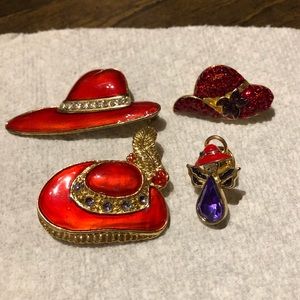 Lot of Red Hat Pins